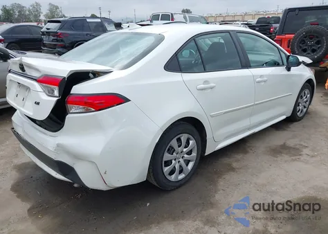 2020 Toyota Corolla Le из США, поврежденный, VIN 5YFEPRAE7LP137463